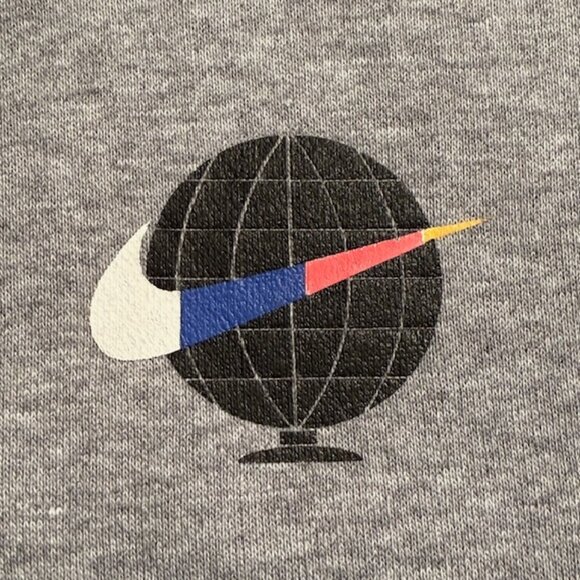 Nike Gray SB Hoodie with Graphics  -Mens Size Large - Picture 2 of 9